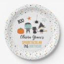 Search for kids halloween plates Frankenstein