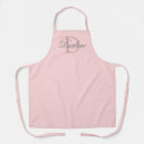 Search for monogrammed women aprons Elegant
