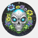 Search for blue alien stickers Extraterrestrial