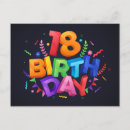 Search for happy 18th birthday invitations Celebration