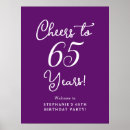 Search for 65th birthday posters Welcome