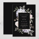 Search for lavender black wedding invitations Vintage