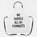 Search for feminist aprons Women