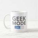 Search for geek mode on mugs Computer