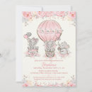 Recherche de hot air balloon girl invitations Éléphant