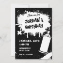 Recherche de hip hop party invitations Noir