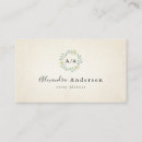 Recherche de couronne vintage cartes visite Floral