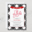 Search for red black bridal shower invitations Buffalo plaid