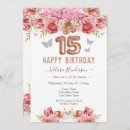 Search for fancy quinceanera invitations 15th birthday party