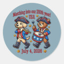 Search for 4th anniversary stickers Patriotic
