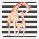 Recherche de girafe adorable autocollants Girafes