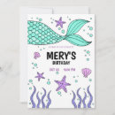 Recherche de mermaid tail invitations Violet