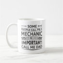 Recherche de mécanicien automobile tasses Fête des pères
