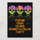 Recherche de art halloween invitations Dia de los muertos