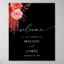Search for red wedding signs Rustic