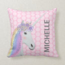 Recherche de licorne pastel coussins Girl