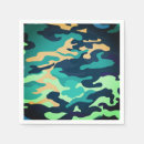 Search for camouflage napkins Green