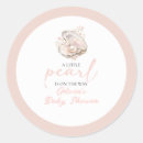 Search for shells stickers Beach baby shower