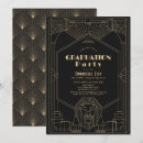 Search for gatsby graduation invitations Black