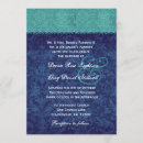 Search for navy and aqua wedding invitations Blue