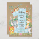 Recherche de ęr de safari anniversaire invitations Jungle