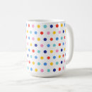 Recherche de motif multicolore tasses Amusant