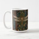 Search for vintage dragonfly mugs Elegant