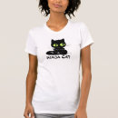 Search for ninja cat tshirts Lovers