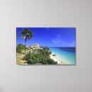 Search for tulum canvas prints Mexico