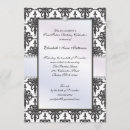 Recherche de damassé blanche invitations Bijou