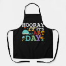Search for cute teacher aprons Rainbow