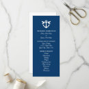 Search for nautical wedding programs Classic
