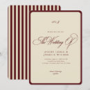 Search for burgundy and ivory wedding invitations Vintage