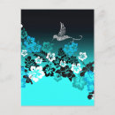 Search for aqua hibiscus postcards Flower