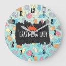 Search for crazy clocks Crazy cat lady