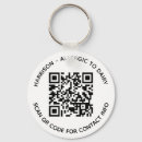 Search for info keychains Qr code