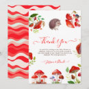 Search for enchanted forest thank you cards Mushrooms