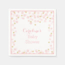 Search for pink and gold napkins Girl baby shower