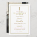 Search for christian funeral invitations Modern