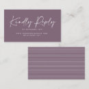 Recherche de visites invitations Réponse