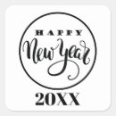 Recherche de new year stickers Heureux