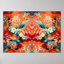 Search for japanese bird painting posters Flowers