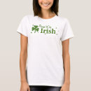 Recherche de irlandais fier tshirts Shamrock