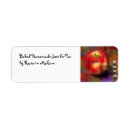 Search for art design return address labels Purple