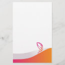 Search for butterflies stationery paper Illustration
