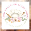 Search for bakery window decals Watercolor