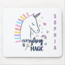 Recherche de magique tapis souris Visage de licorne