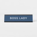 Search for boss lady name plates Ceo