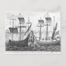 Recherche de galion cartes postales 18e
