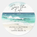 Search for beach ocean stickers Watercolor